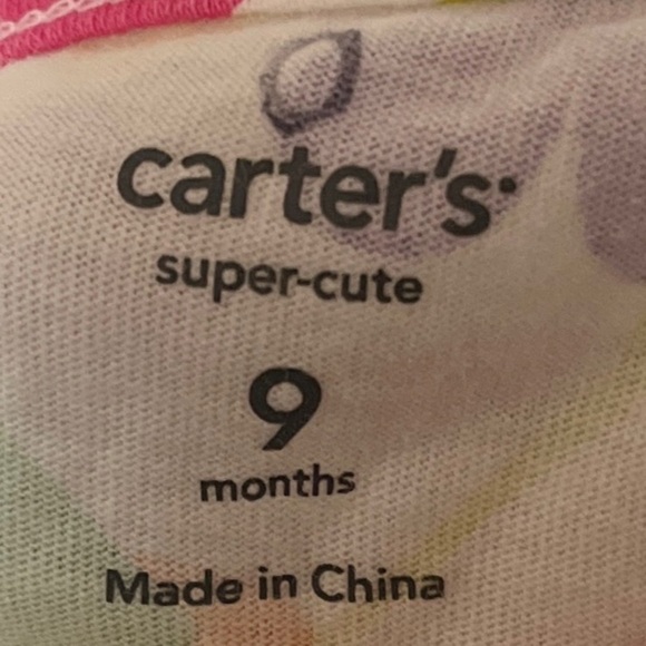 Carters floral summer dress 9 months - Picture 3 of 3